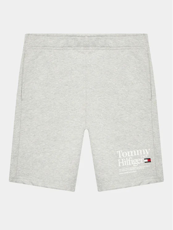 Tommy Hilfiger Sportshorts KB0KB08119 D Grau Regular Fit