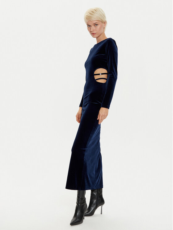 HUGO HUGO Coctailkleid 50522756 Dunkelblau Slim Fit