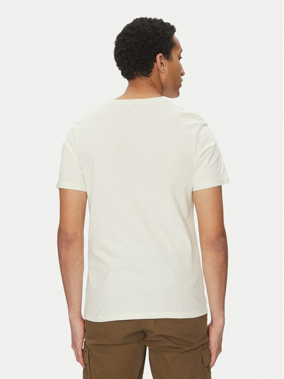Timberland Timberland Póló TB0A6DJY Fehér Regular Fit