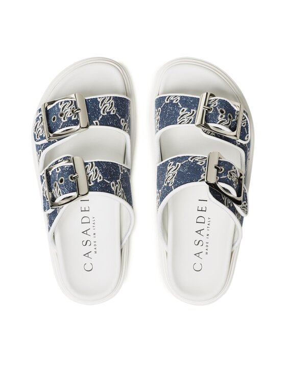 Casadei Casadei Klapki 2M840V0401C1988A766 Niebieski