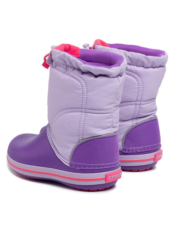 Crocs Crocs Schneeschuhe Crocband Lodgepoint Boot K 203509 Violett