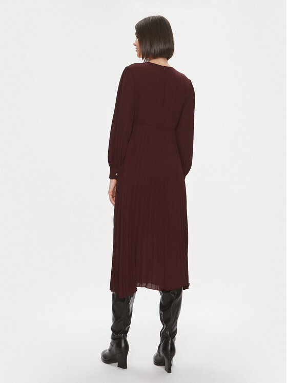 Liu Jo Liu Jo Rochie de zi MF3184 T0414 Vișiniu Regular Fit
