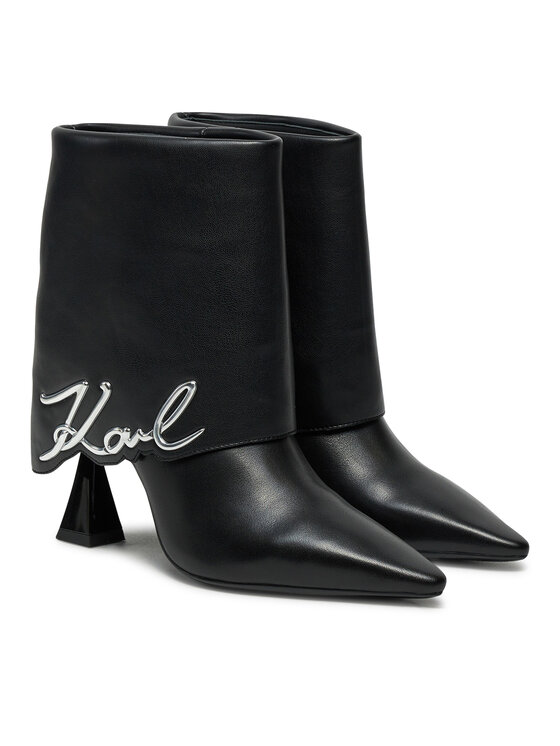 KARL LAGERFELD KARL LAGERFELD Čizme KL32044A Crna