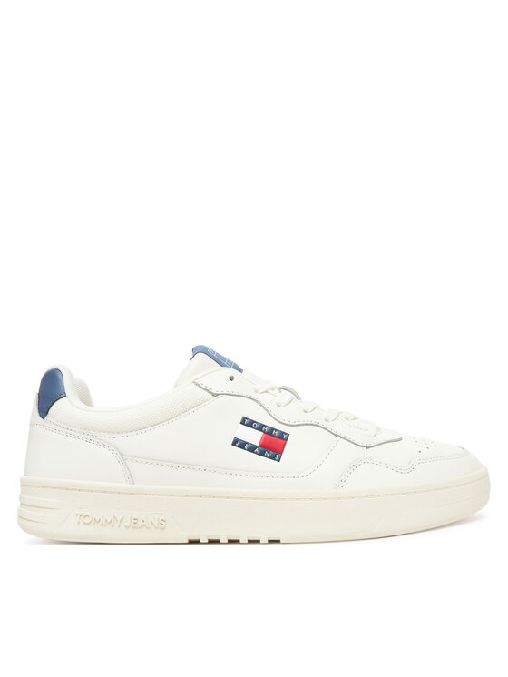 Tommy Jeans Tommy Jeans Sneakersy (New)Tjm Cupsole Leather Ess EM0EM01443 Biały