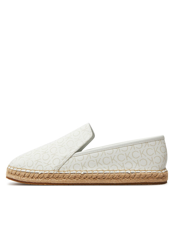 Calvin Klein Calvin Klein Espadrillas Espadrille Epi Mono HW0HW01917 Bianco