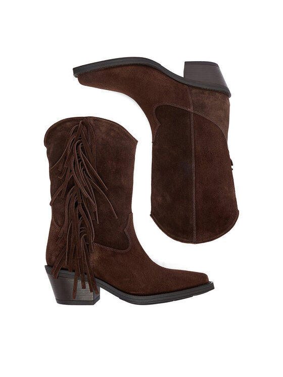 Badura Badura Cowboystiefel EO-CHANA-5036 Braun