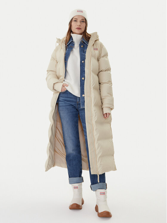 Hunter Hunter Wintermantel Hutchison HARW0001252 Beige Regular Fit