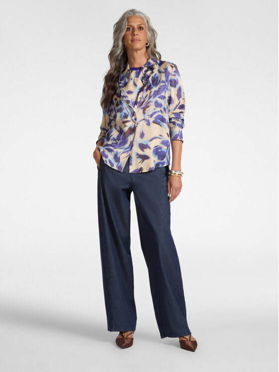 Elena Mirò Elena Mirò Jeansy P538P000426N034 Niebieski Regular Fit