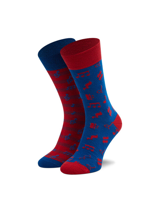 Șosete Lungi pentru Bărbați Dots Socks D20WF-SX-028 Albastru