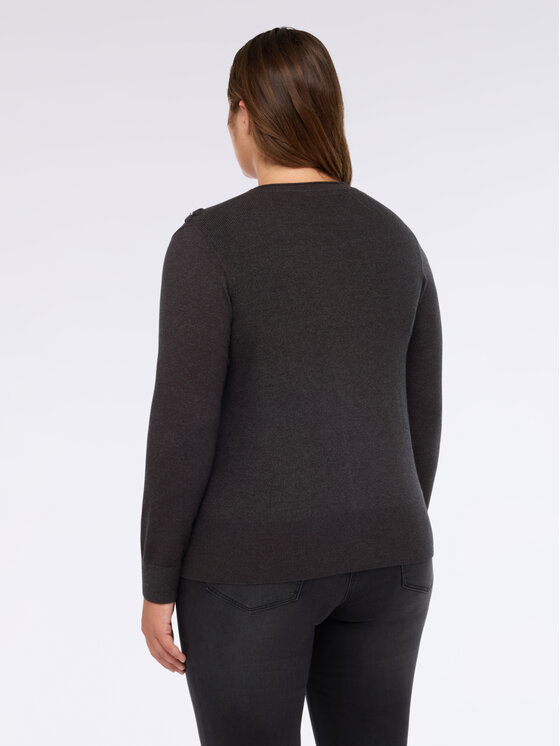 Fiorella Rubino Fiorella Rubino Cardigan M802L008201N023 Grigio Regular Fit