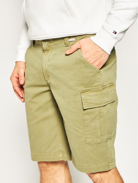 Pantaloncini di tessuto K10K105316 Verde Regular