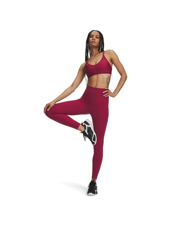 Under Armour Under Armour Legginsy 6013786 Czerwony Slim Fit
