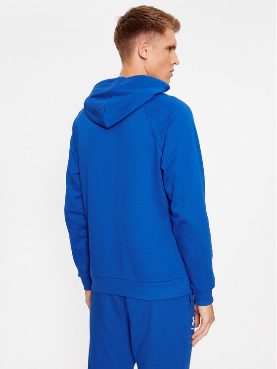 Under Armour Under Armour Majica dugih rukava Ua Rival Fleece Hoodie 1379757 Plava Loose Fit