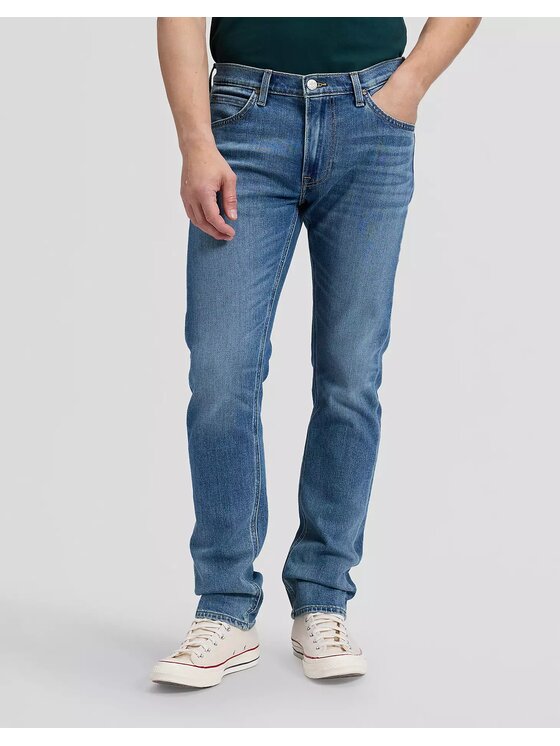 Lee Lee Jeansy DAREN Niebieski Straight Leg