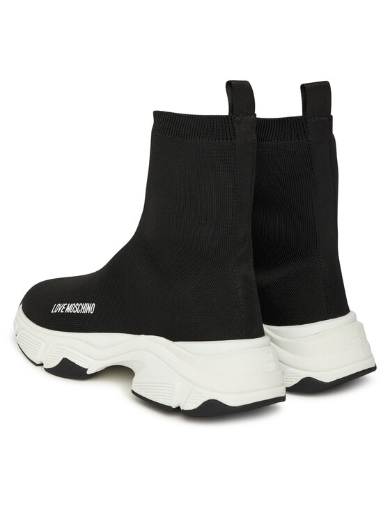 LOVE MOSCHINO LOVE MOSCHINO Сникърси JA15386G0NIY8000 Черен