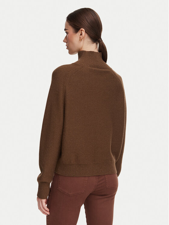 Marella Marella Sweter Torre 2623366335 Brązowy ciemny Regular Fit