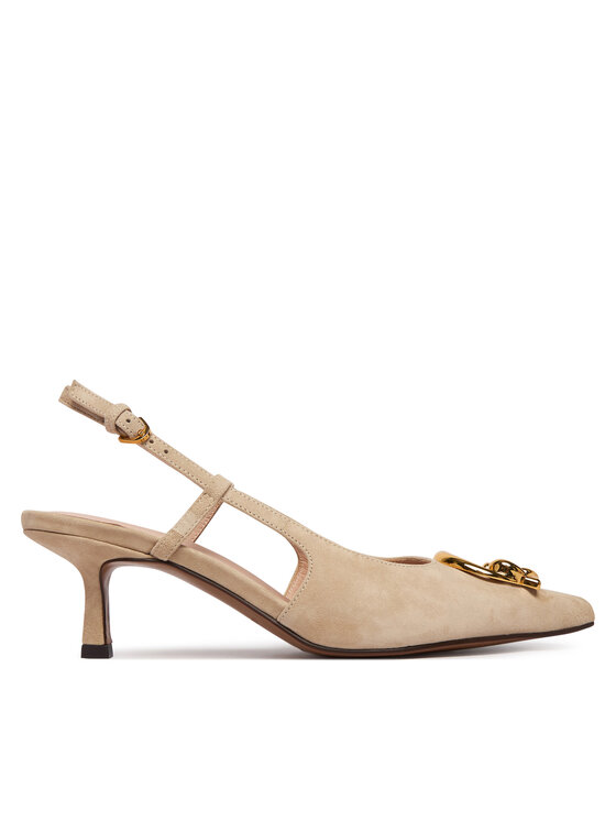 Coccinelle Coccinelle Обувки на ток C-Me E4 SB2 21 01 01 Бежов