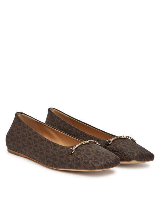 MICHAEL Michael Kors MICHAEL Michael Kors Baleriny Lena 40S5LEFP1B Brązowy