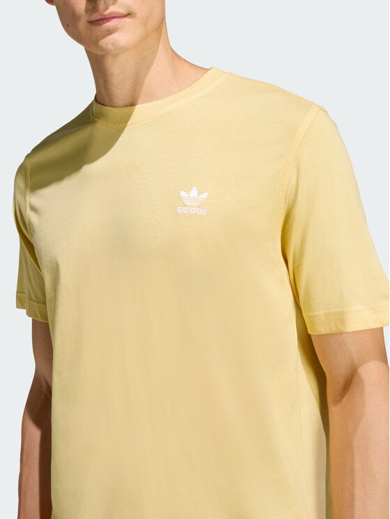 adidas adidas T-Shirt Trefoil Essentials Tee Pomarańczowy Regular Fit