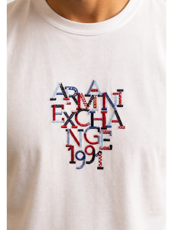 Armani Exchange Armani Exchange T-shirt XM003063 AF10358 Bianco Casual Fit