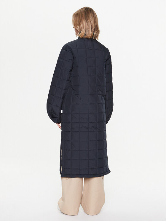 Rains Rains Prehodni plašč 18210 Mornarsko modra Casual Fit