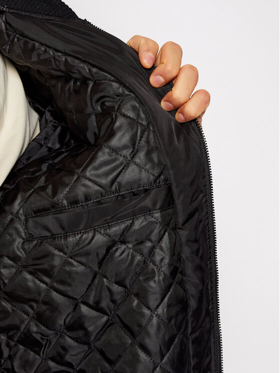 Fila Fila Bomber striukė Raam Light 689345 Juoda Regular Fit