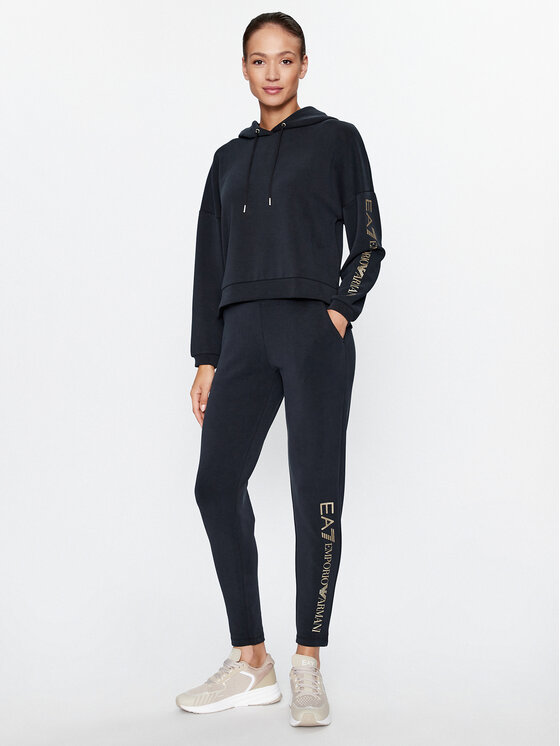 EA7 Emporio Armani EA7 Emporio Armani Спортивний костюм 6RTV53 TJDCZ 0200 Чорний Regular Fit