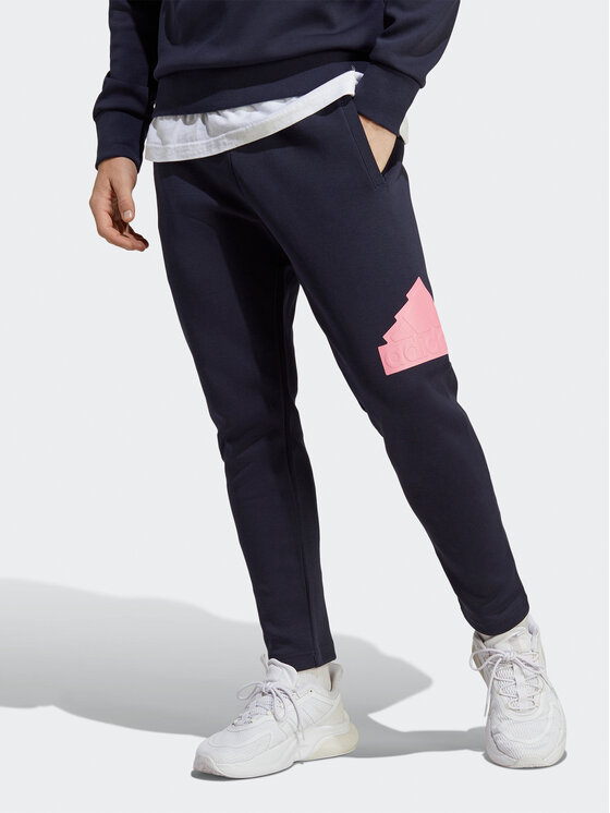 adidas adidas Sportinės kelnės Future Icons Badge of Sport Joggers IC3760 Mėlyna Regular Fit