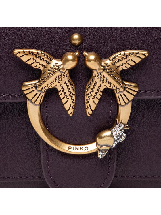 PINKO Pinko Сумка Love Wallet Simply Je 2 C AI 22-23 PLTT 1P22TM Y5H7 Фіолетовий