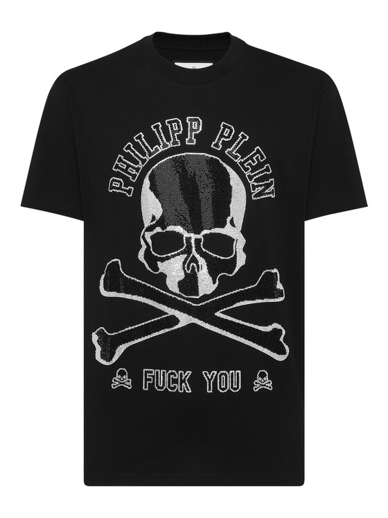 PHILIPP PLEIN PHILIPP PLEIN T-shirt 14941 Nero Regular Fit