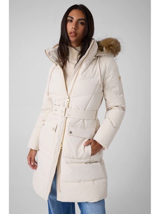 Guess Guess Kurtka przejściowa 184823 Beżowy Classic Fit