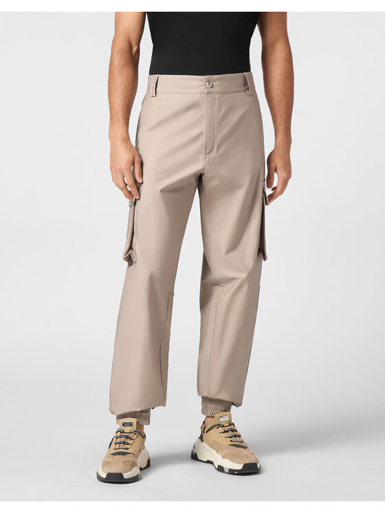 PHILIPP PLEIN PHILIPP PLEIN Pantaloni cargo 11591 Beige Cargo Fit