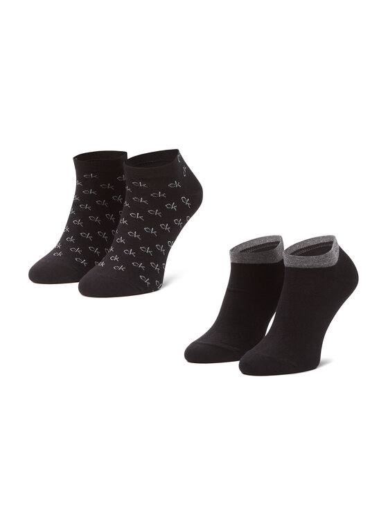 Set di 2 paia di calzini corti da uomo Calvin