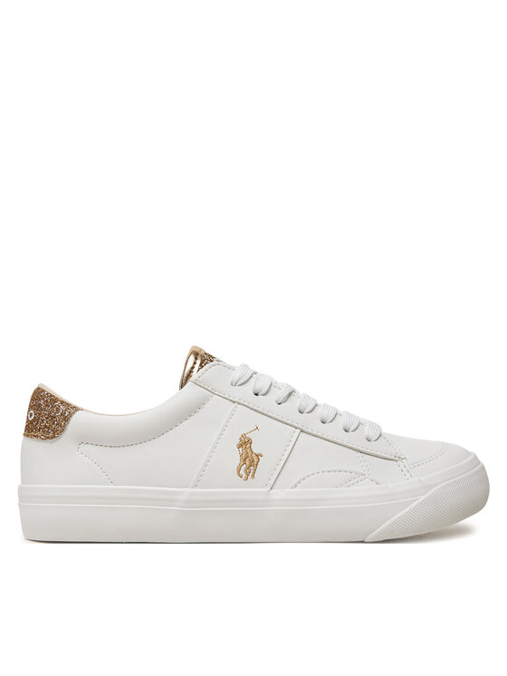 White and gold polo ralph lauren deals