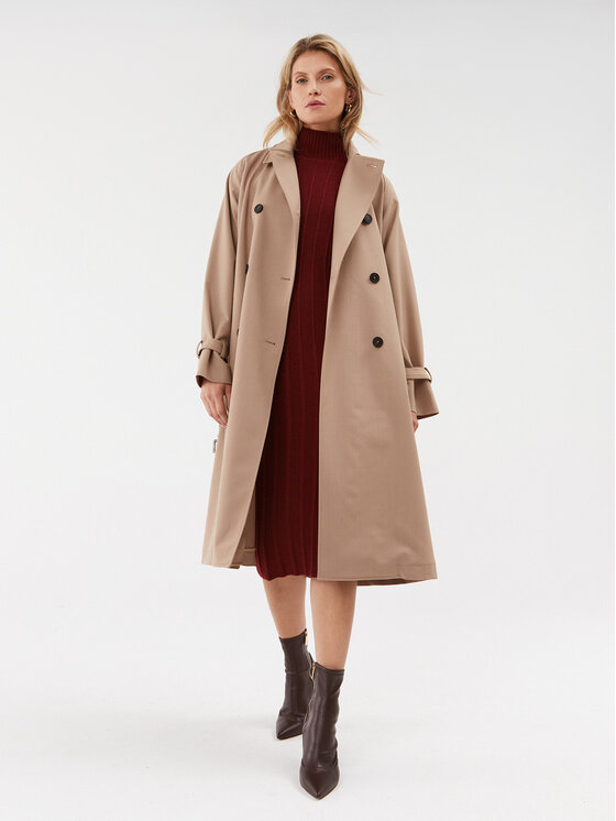 Weekend Max Mara Weekend Max Mara Trench Candida 2350260139 Cachi Regular Fit