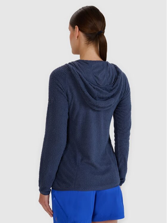 4F 4F Felpa di pile 4FWSS25TFSWF481-22S Nero Regular Fit