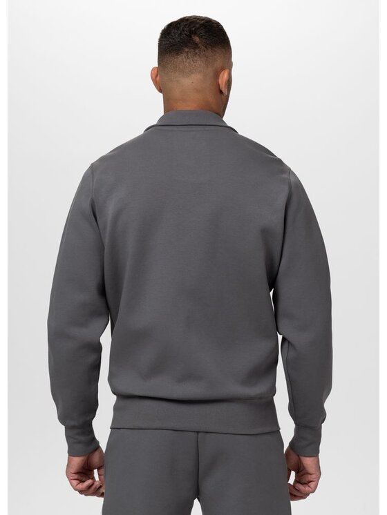 PITBULL PITBULL Bluza CHARGER SMALL LOGO Szary Regular Fit