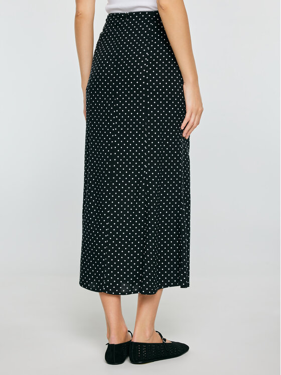 BIG STAR BIG STAR Spódnica midi CAROLLA Czarny Regular Fit