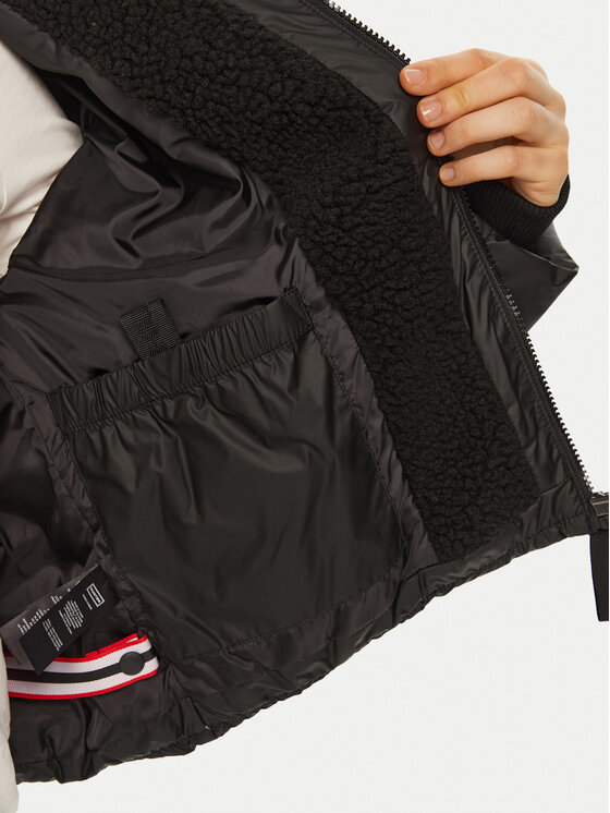 Hunter Hunter Geacă de iarnă Edine HARW1416242 Negru Regular Fit