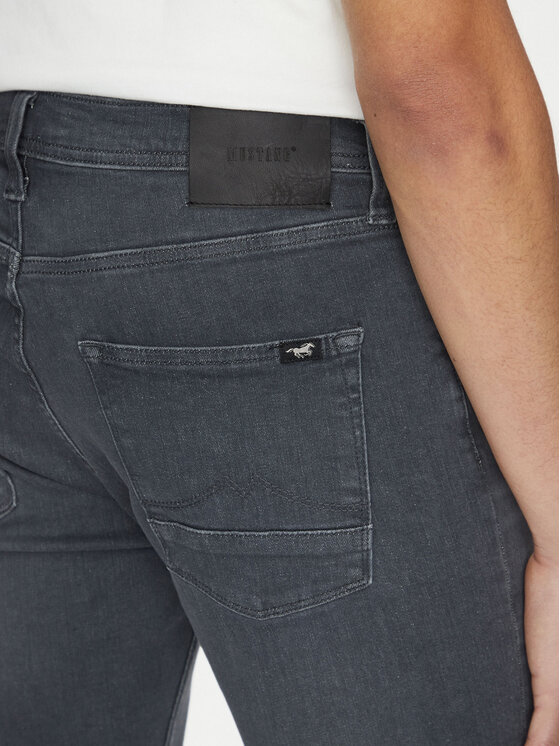 Mustang Mustang Jeansy Vegas 1016311 Szary Slim Fit
