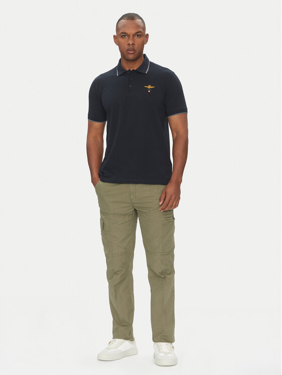 Aeronautica Militare Aeronautica Militare Pólóing 251PO1308P82 Sötétkék Regular Fit