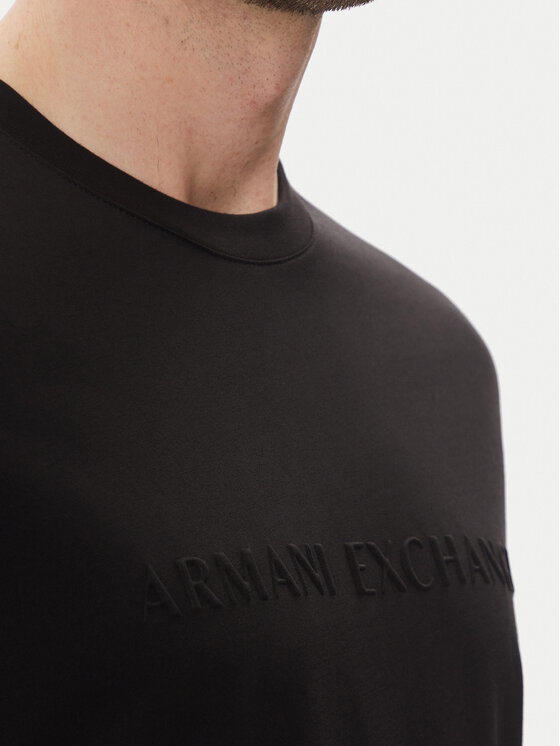 Armani Exchange Armani Exchange Marškinėliai XM000554 AF10356 UC001 Juoda Regular Fit
