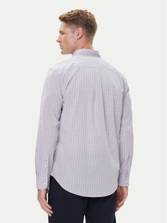 Tommy Hilfiger Tommy Hilfiger Πουκάμισο MW0MW39459 Ροζ Regular Fit