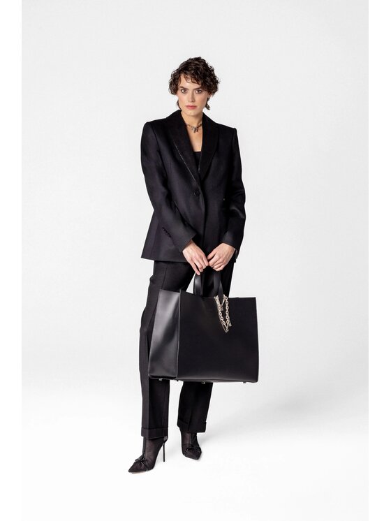 LE POSSÉ LE POSSÉ Giacca da abito WWBWSC Nero Tailored Fit