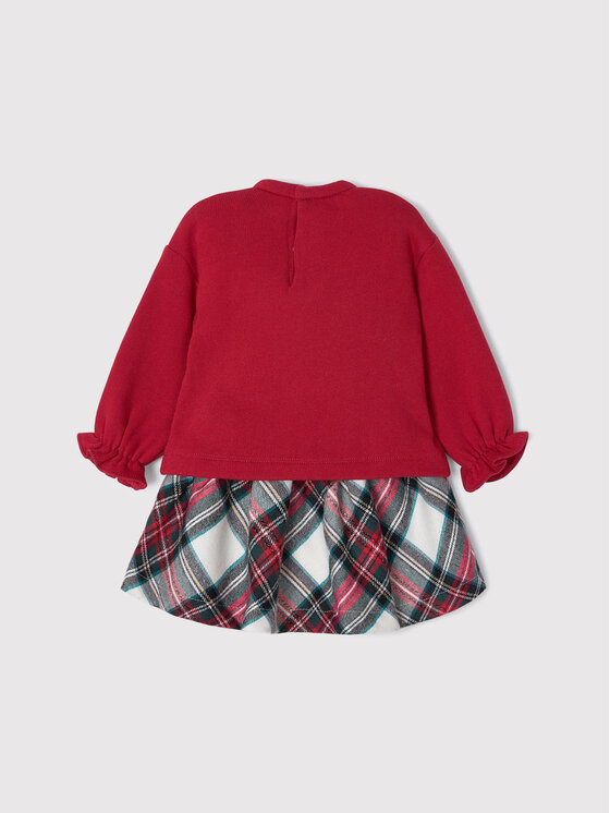 Completo maglietta e gonna 2964 Rosso Regular Fit