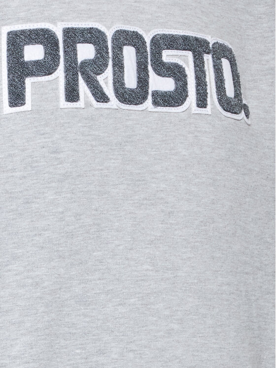 Felpa KLASYK Logon 2072 Grigio Regular Fit