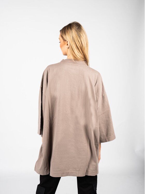 Gap Gap T-Shirt 719614 TMVQ2 Béžová Oversize
