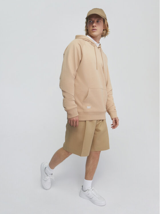 Felpa SS21-BLM011 Beige Relaxed Fit