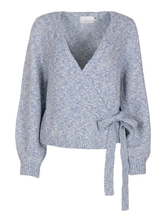 LAURELLA LAURELLA Sweter 6TU041 Szary Regular Fit