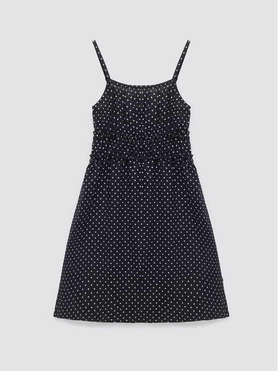 BIG STAR BIG STAR Sukienka letnia MIRCESI Czarny A-Line Fit